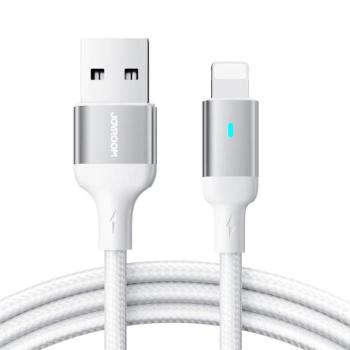 Joyroom S-UL012A10 2.4A Lightning 1.2M Adatkábel - Fehér kép