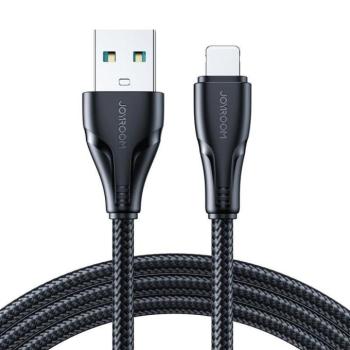 Joyroom S-UL012A11 2.4A USB Lightning 2M Adatkábel - Fekete kép