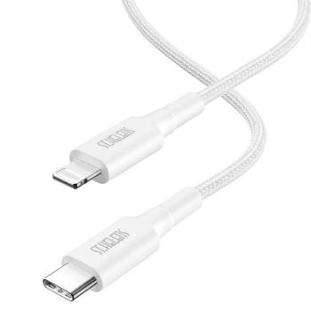 Joyroom ST-C02 St.Helens PD 3A 1.2M MFI Adatkábel - Fehér kép