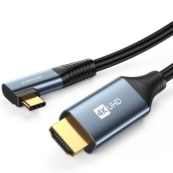 Joyroom SY-20C1 HDMI / USB Type-C 2M 4K HDMI Kábel - Grafit kép