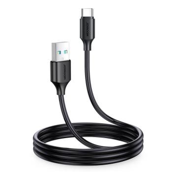 Joyroom töltő / adatkábel USB - USB Type C 3A 1m fekete (S-UC027A9) kép