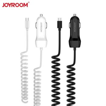 Joyroom UP-522AL Micro USB 2.1A + 1xUSB Autós Töltő - Fehér kép