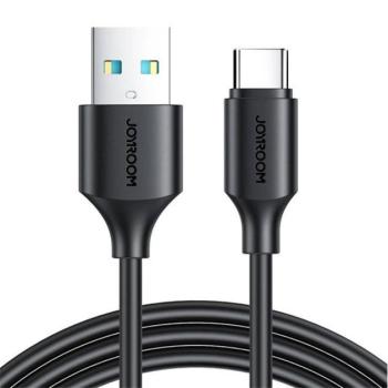 Joyroom USB-A-USB-C töltő / adatkábel, 3A, 2m, fekete kép