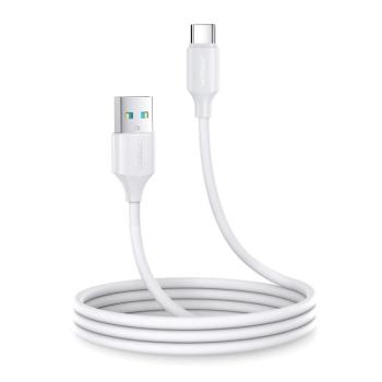 Joyroom USB töltő / adatkábel - USB Type C 3A 1m fehér (S-UC027A9) kép