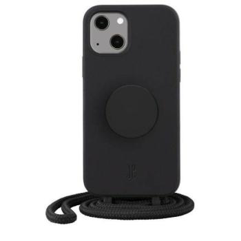 Just Elegance PopGrip AW/SS23 tok iPhone 14 - fekete  kép