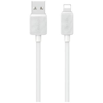Kábel USAMS KY sorozat US-SJ689 2,4A USB-A Lightning 1m fehér kép
