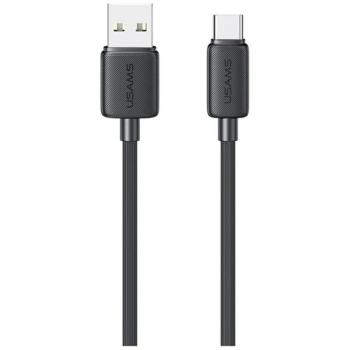 Kábel USAMS KY sorozat US-SJ698 3A USB-C USB-A 3m-re 3m fekete kép