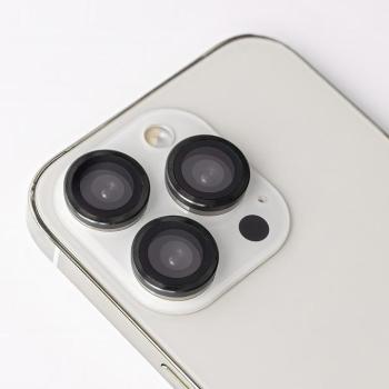 Kamera lencse védő fólia fekete szegéllyel Samsung Galaxy S24 Ultra - 5 db kép