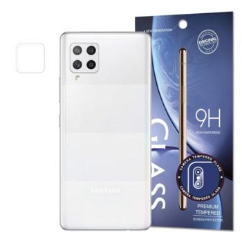 Kameravédő üveg (karcálló, 0.3mm, 9H, NEM íves) ÁTLÁTSZÓ Samsung Galaxy A42 5G (SM-A425F), Samsung Galaxy A12 (SM-A125F / SM-A127F) kép