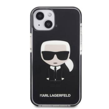 Karl Lagerfeld Ikonik hátlap tok Apple iPhone 13 mini, fekete kép