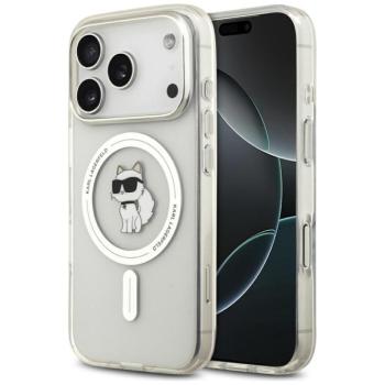 Karl Lagerfeld IML Choupette Apple iPhone 17 Pro Max MagSafe kompatibilis hátlap tok, átlátszó kép