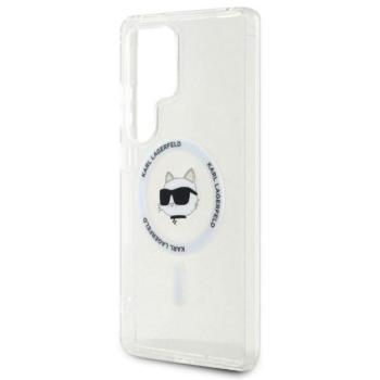 KARL LAGERFELD IML CHOUPETTE HEAD MAGSAFE szilikon telefonvédő (ütésállóság, kameravédő, MagSafe) ÁTLÁTSZÓ Samsung Galaxy S25 Ultra (SM-S938) kép