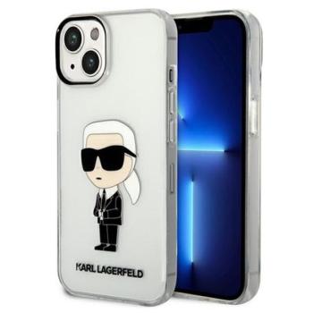 Karl Lagerfeld IML Ikonik NFT hátlap tok Apple iPhone 14 Plus, átlátszó kép