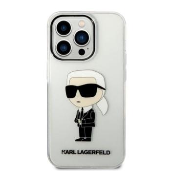 Karl Lagerfeld IML Ikonik NFT hátlap tok Apple iPhone 14 Pro Max, átlátszó kép