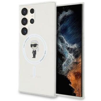 Karl Lagerfeld IML Ikonik S24 Ultra MagSafe tok, átlátszó KLHMS24LHFCKNOT kép