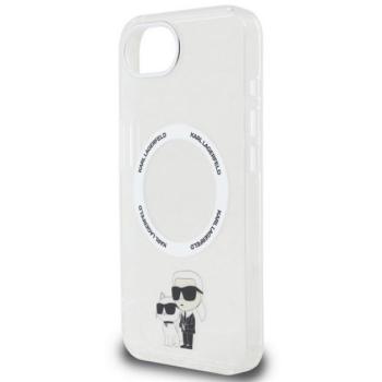 KARL LAGERFELD IML KARL AND CHOUPETTE MAGSAFE szilikon telefonvédő (ütésállóság, MagSafe) ÁTLÁTSZÓ Apple iPhone 16e kép