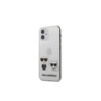 Karl Lagerfeld Karl &amp; Choupette hátlap tok Apple iPhone 12 mini, átlátszó kép