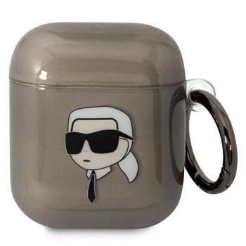 Karl Lagerfeld KLA2HNIKTCK AirPods 1/2 tok fekete Karl&#039;s Head kép
