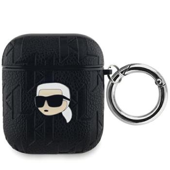 Karl Lagerfeld KLA2PGKIPK Monogram Karl Head tok AirPods 1/2 - fekete kép