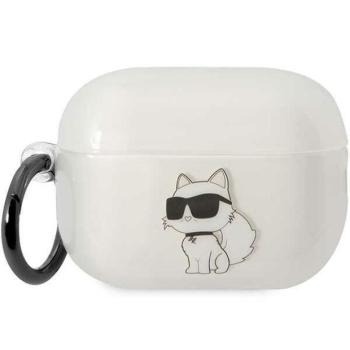 Karl Lagerfeld KLAP2HNCHTCT Airpods Pro 2 (2022/2023) átlátszó ikonikus Choupette tok kép