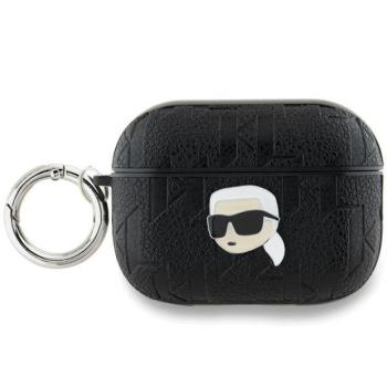 Karl Lagerfeld KLAP2PGKIPK Monogram Karl Head tok AirPods Pro 2 - fekete kép