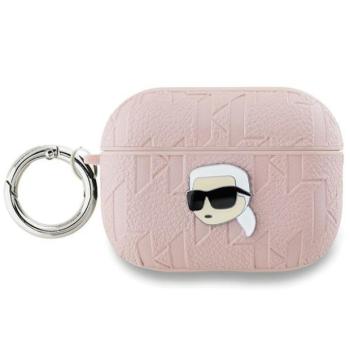 Karl Lagerfeld KLAP2PGKIPP Monogram Karl Head tok AirPods Pro 2 - rózsaszín kép