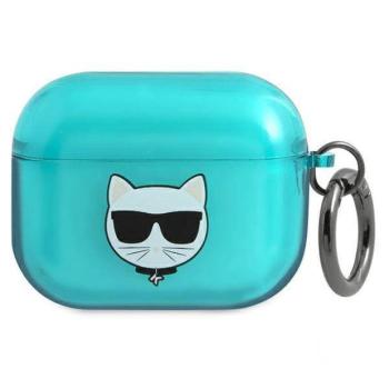 Karl Lagerfeld KLAPUCHFL AirPods Pro kék Choupette tok kép