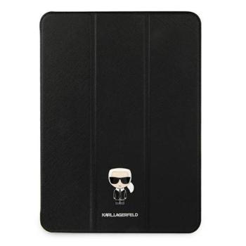 Karl Lagerfeld KLFC12OKMK iPad 12.9&quot; Pro 2021 könyvtok fekete Saffiano Karl Iconic kép