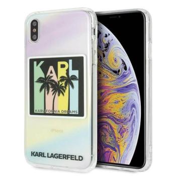 Karl Lagerfeld KLHCI65IRKD iPhone Xs Max California Dreams keménytok kép