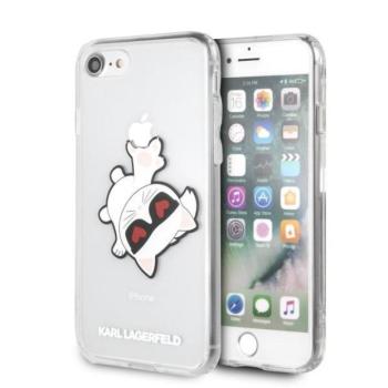 Karl Lagerfeld KLHCI8CFHE Choupette Fun tok iPhone 7/8/SE 2020/SE 2022 - átlátszó kép