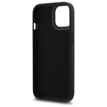 Karl Lagerfeld KLHCP15S3DRKSDLK 3D Rubber Signature tok iPhone 15 - fekete kép