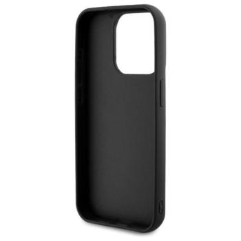 Karl Lagerfeld KLHCP15X3DRKSDLK 3D Rubber Signature tok iPhone 15 Pro Max - fekete kép