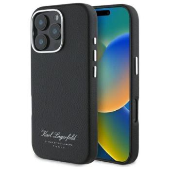 Karl Lagerfeld KLHCP16XPGWCMKHK Hotel RSG keménytok iPhone 16 Pro Max - fekete kép