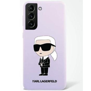 Karl Lagerfeld KLHCS23MSNIKBCU S23+ S916 lila szilikon ikonikus keménytok kép