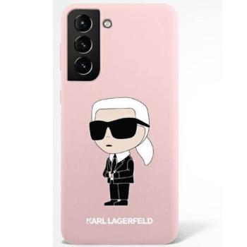 Karl Lagerfeld KLHCS23SSNIKBCP S23 S911 rózsaszín szilikon ikonikus keménytok kép