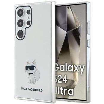 Karl Lagerfeld KLHCS24LHNCHTCT S24 Ultra S928 átlátszó keménytok IML Choupette kép