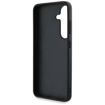 Karl Lagerfeld KLHCS25SPGKLKIPK PU Monogram Karl Head Pin tok Samsung Galaxy S25 - fekete kép