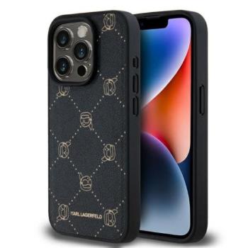 Karl Lagerfeld KLHMP15LPGKHPHK Magsafe Karl Head tok iPhone 15 Pro - fekete kép