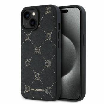 Karl Lagerfeld KLHMP15SPGKHPHK Magsafe Karl Head tok iPhone 15 - fekete kép