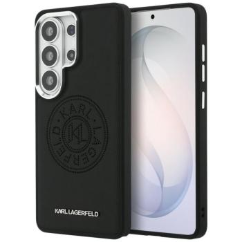 Karl Lagerfeld Perforated KL Samsung Galaxy S26 Ultra mágneses tok, MagSafe, fekete kép