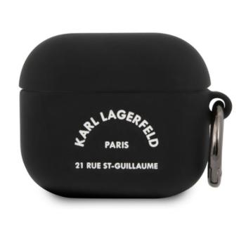 Karl Lagerfeld Rue St Guillaume Silicone Apple AirPods 3 tok, fekete kép