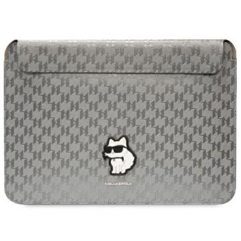 Karl Lagerfeld Sleeve Saffiano Monogram Choupette KLCS14SAKHPCG 14&quot; laptop tok ,ezüst kép