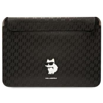 Karl Lagerfeld Sleeve Saffiano Monogram Choupette KLCS16SAKHPCK 16&quot; laptop tok , fekete kép