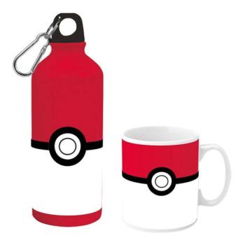 KiDS Pokemon palack/kulacs és bögre, pokemon logó kép