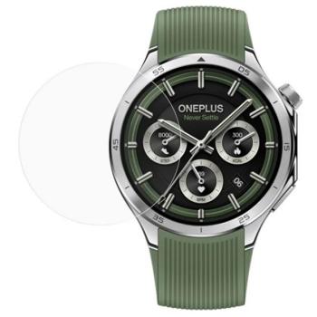 Kijelzővédő üveg (2.5D, 9H) ÁTLÁTSZÓ OnePlus Watch 3 43mm kép
