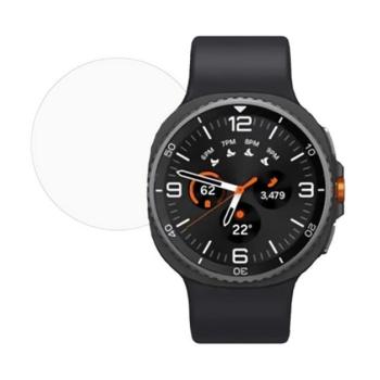 Kijelzővédő üveg (2.5D, 9H) ÁTLÁTSZÓ Samsung Galaxy Watch 8 eSIM 44mm (SM-L335), Galaxy Watch 8 44mm (SM-L330) kép