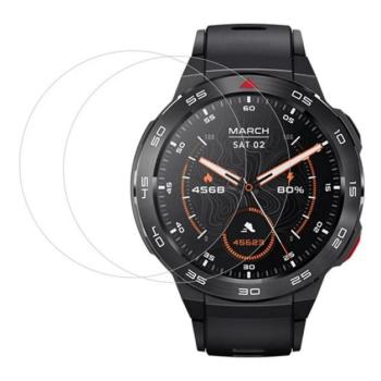 Kijelzővédő üveg 2db (2.5D, 9H) ÁTLÁTSZÓ Mibro Watch GS Pro kép