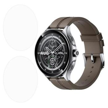 Kijelzővédő üveg 2db (2.5D, 9H) ÁTLÁTSZÓ Xiaomi Watch 2 Pro, Watch 2 Pro 4G kép