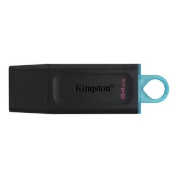 Kingston DataTraveler Exodia 64GB, USB 3.2 pendrive, fekete-kékeszöld (DTX/64GB) kép