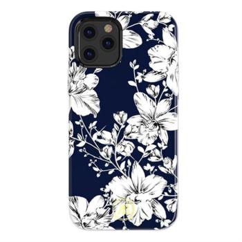 Kingxbar Blossom telefontok díszített eredeti Swarovski kristályokkal iPhone 12 mini többszínű (Lily) kép